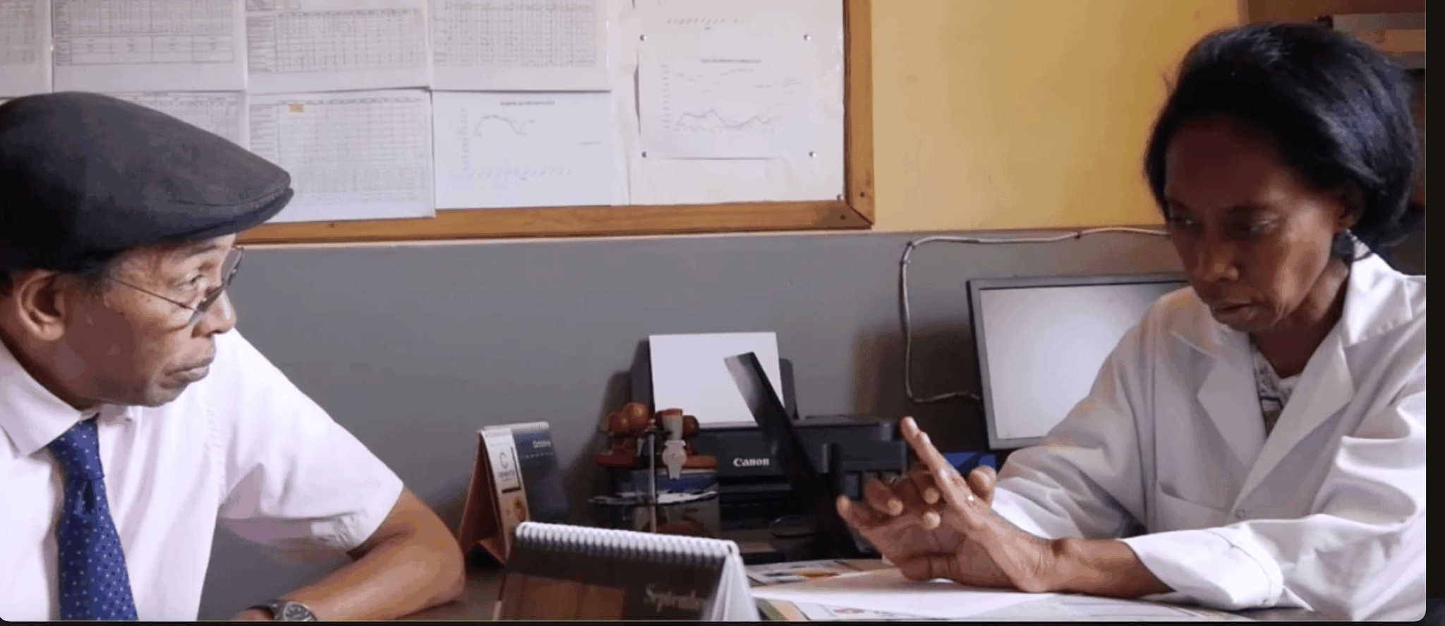 Entretien Dr Landinirina Alphonsine et Dr Jean Andriamananaivo